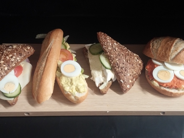 Luxe belegde broodjes